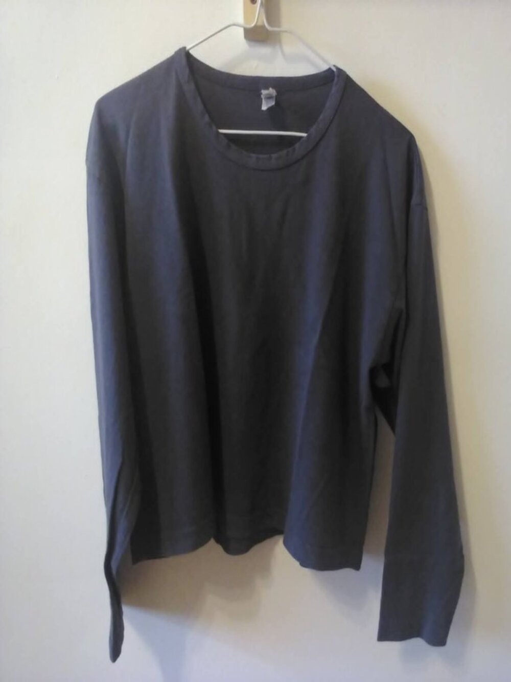 Los Angeles Apparel long sleeve cropped t shirt